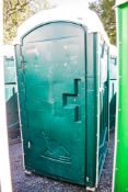 Portable plastic toilet unit ** Holes drilled in tank **