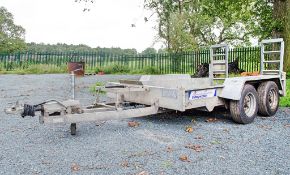 Indespension 10ft x 5ft tandem axle plant trailer S/N: A092994 SPH PTA026