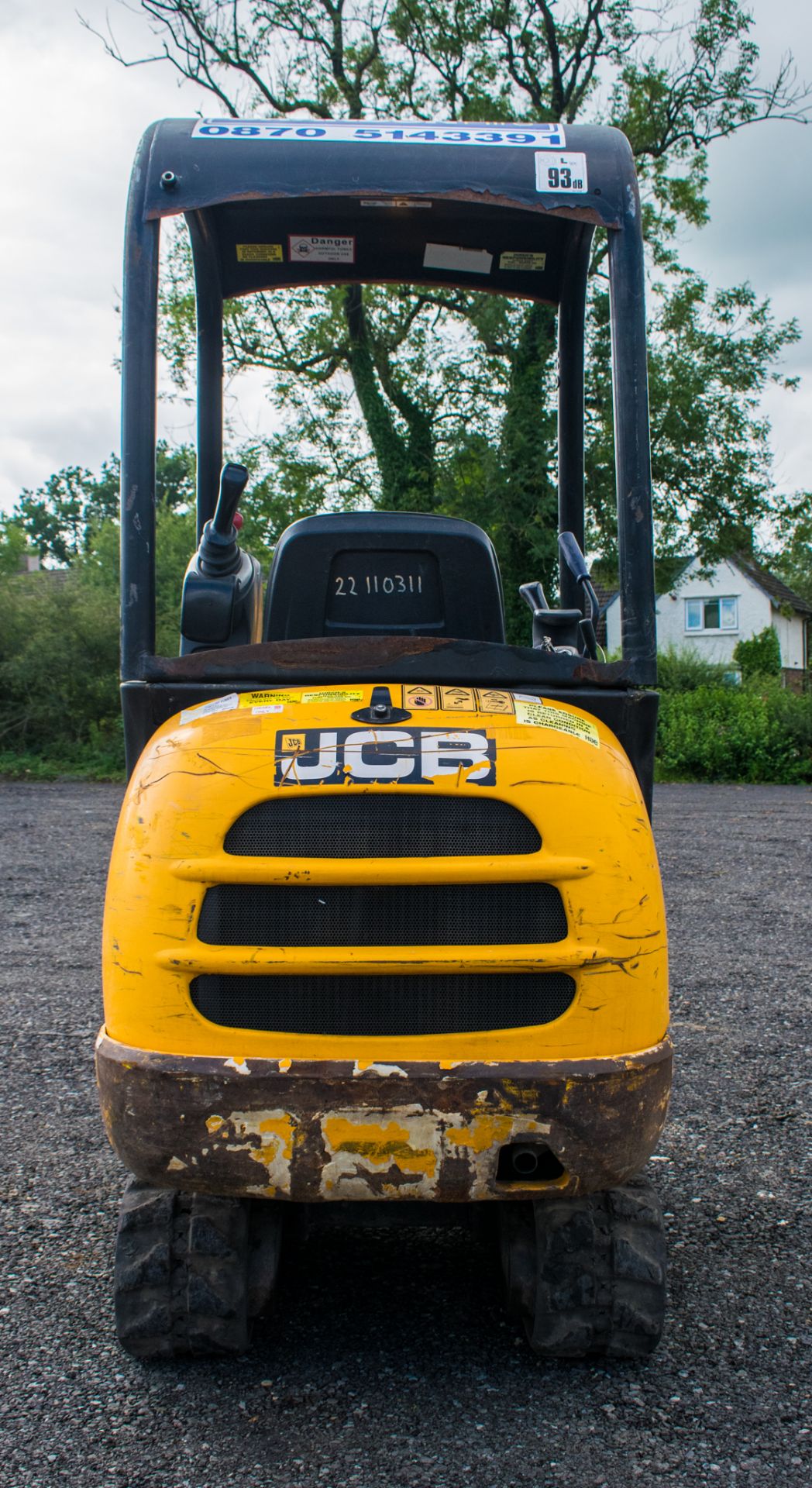 JCB 8014 CTS 1.4 tonne rubber tracked mini excavator  Year: 2014 S/N: 070516 Recorded Hours: 1482 - Image 6 of 18