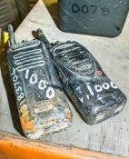 2 -Kenwood 2 way radios