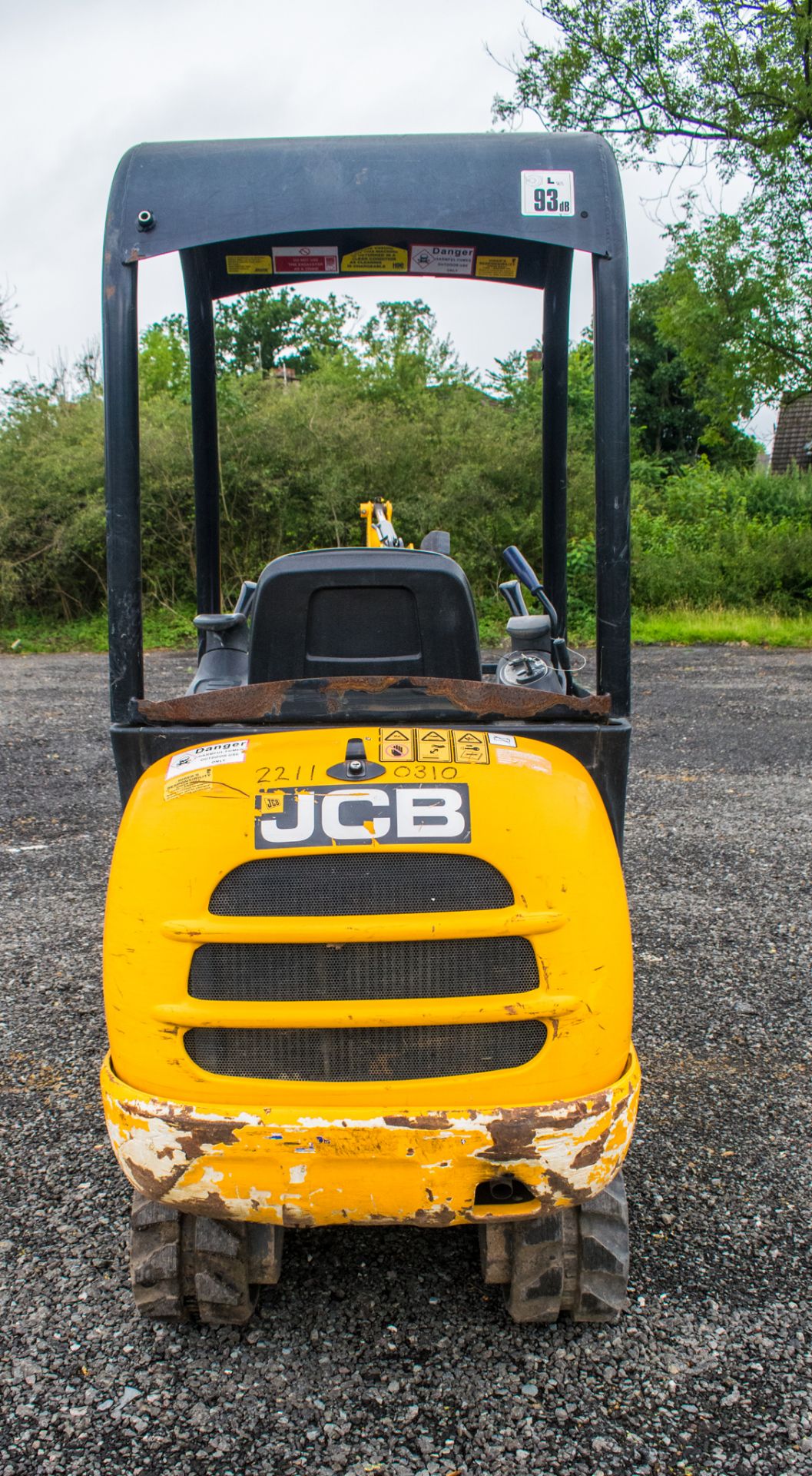 JCB 8014 CTS 1.4 tonne rubber tracked mini excavator  Year: 2014 S/N: 70501 Recorded Hours: 1178 - Image 6 of 18