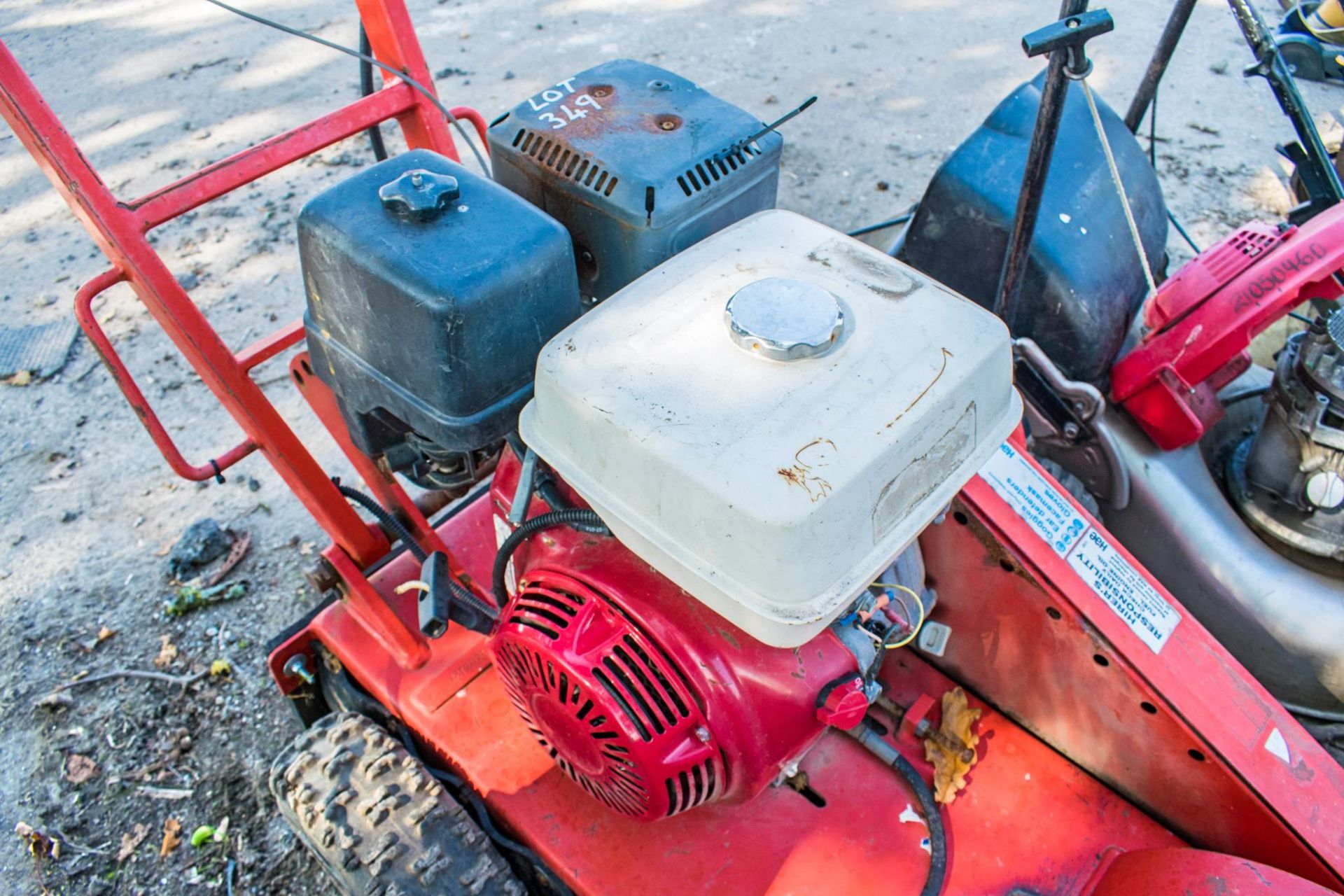 Petrol driven stump grinder - Image 2 of 2