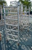 Aluminium folding scaffold tower ** Frame only **