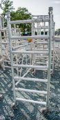 Aluminium folding scaffold tower ** Frame only **