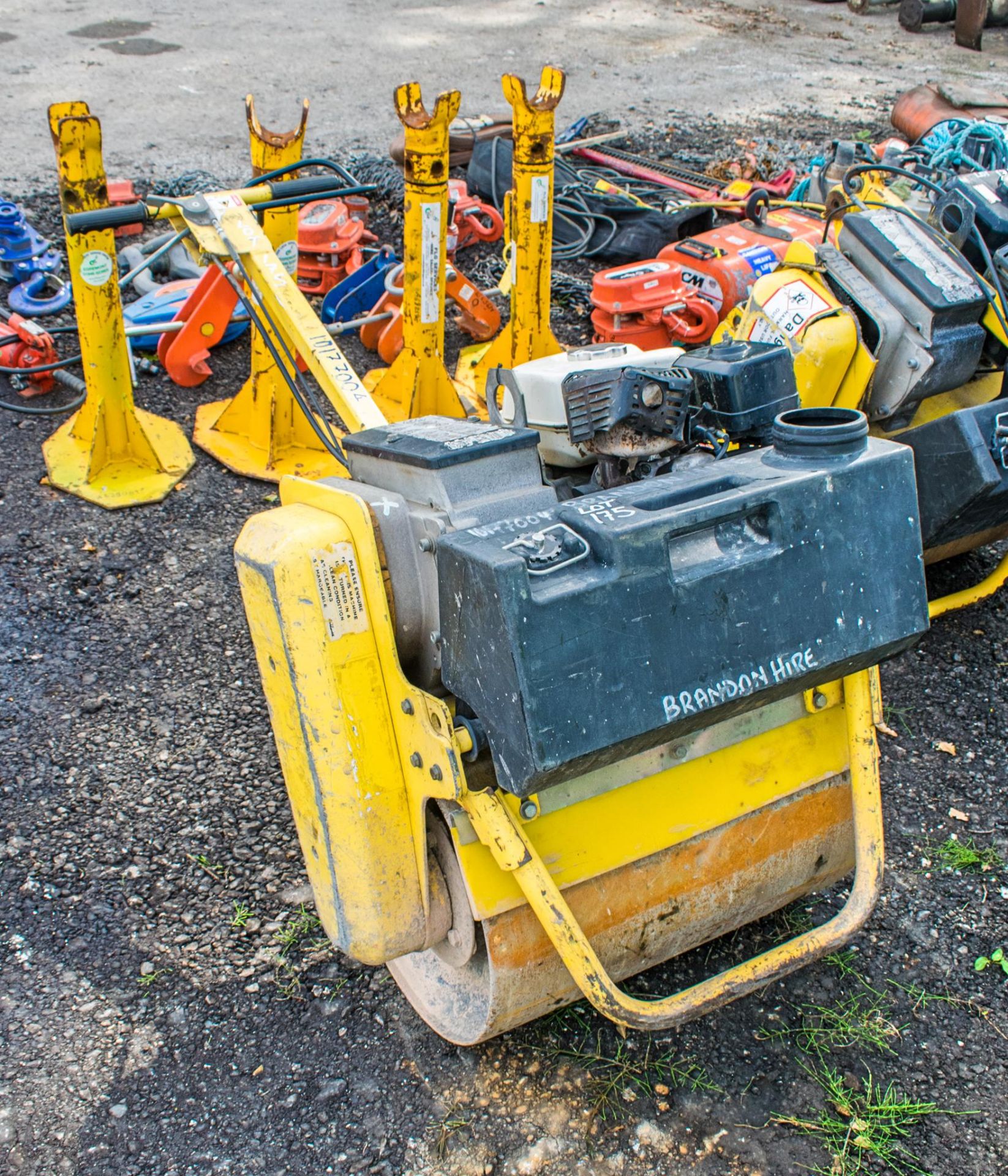 Bomag BW55E petrol driven pedestrian roller 10177004