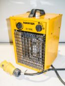 Master 110v fan heater