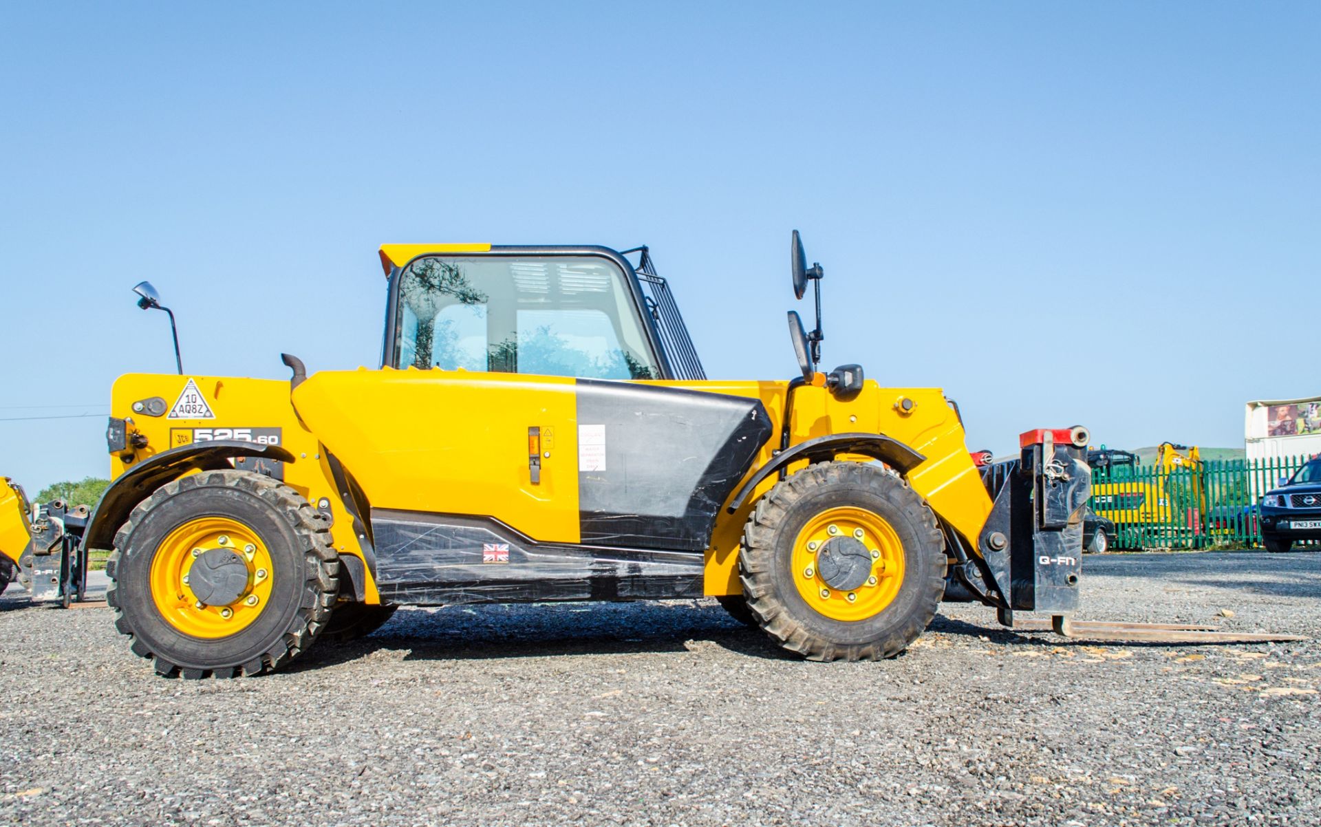 JCB 525-60 6 metre telescopic handler  Registration Number: MT17 UPL Year: 2017 S/N: 2458151 - Bild 8 aus 22