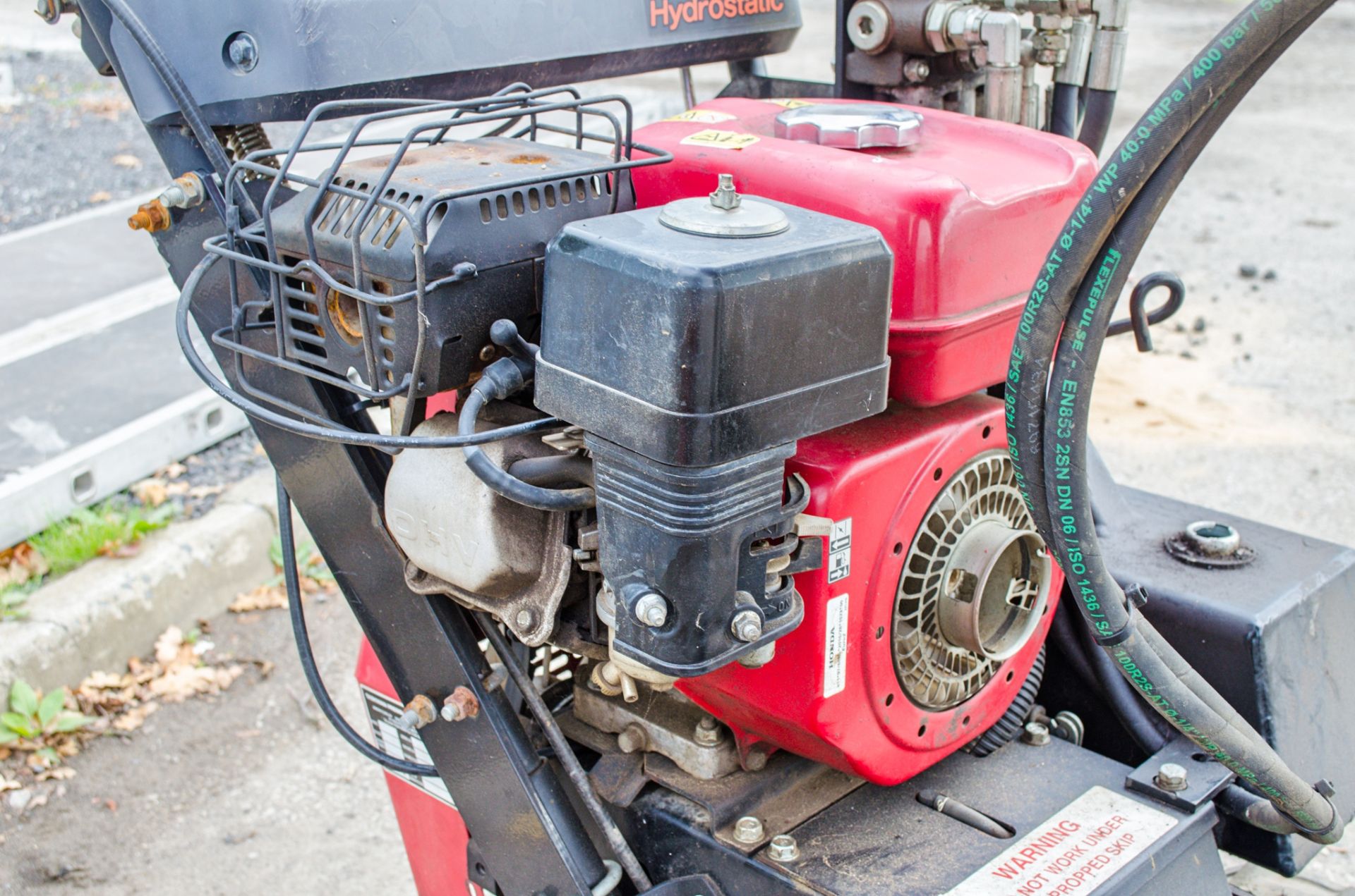 Winget TD500HL petrol driven tracked pedestrian dumper A742953 ** Pull cord assembly missing ** - Image 4 of 6