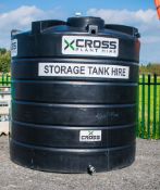 10,000 litre plastic water storage tank EN1953