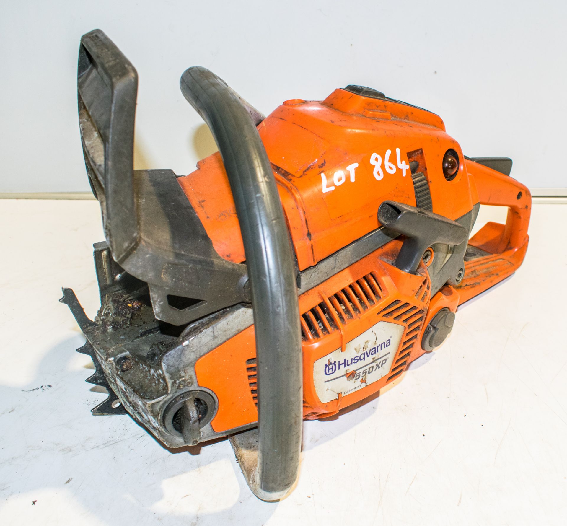 Husqvarna petrol driven chainsaw ** Parts missing ** CO