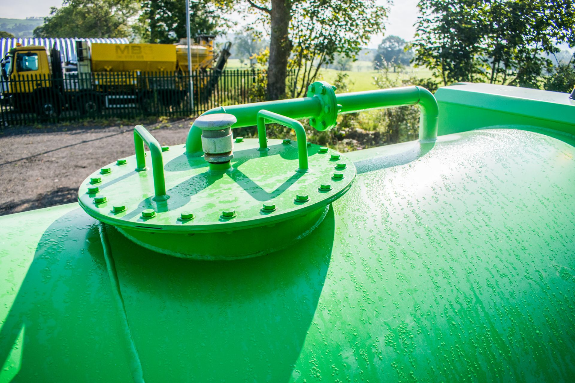 Cross Plant 9000 litre bunded fuel bowser Year: 2018 S/N: 26843 c/w: petrol driven pump , delivery - Image 9 of 10