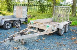 Indespension 8 ft x 4 ft tandem axle plant trailer A682692