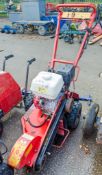 Petrol driven stump grinder