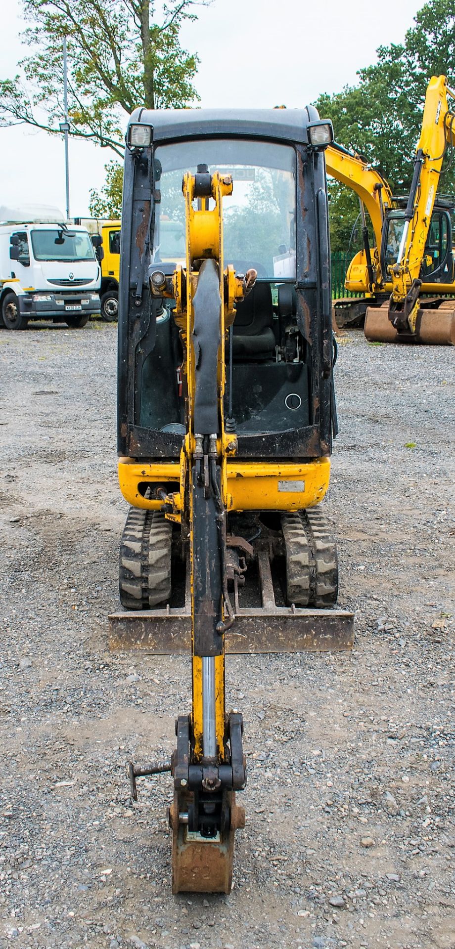 JCB 8016 1.6 tonne rubber tracked excavator  Year: 2013 S/N: 71469 Recorded Hours: 1855 A602773 - Image 5 of 18