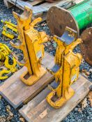 2 - Simplex 85A 5 tonne ratchet jacks