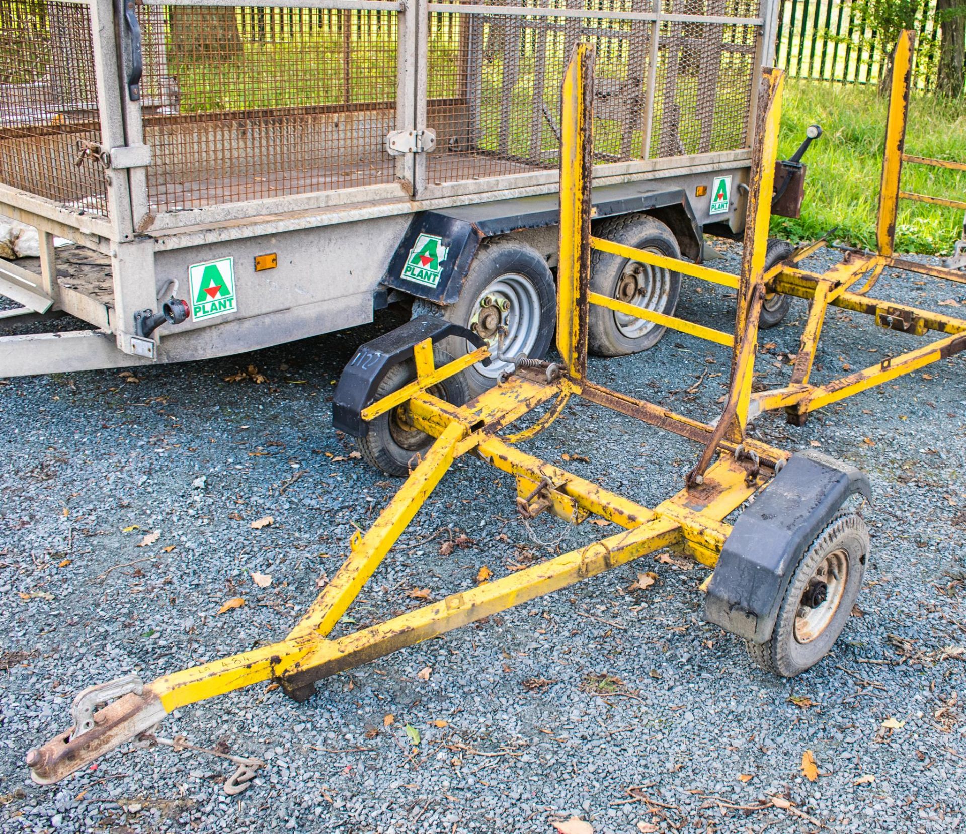 Pedestrian roller trailer SHC