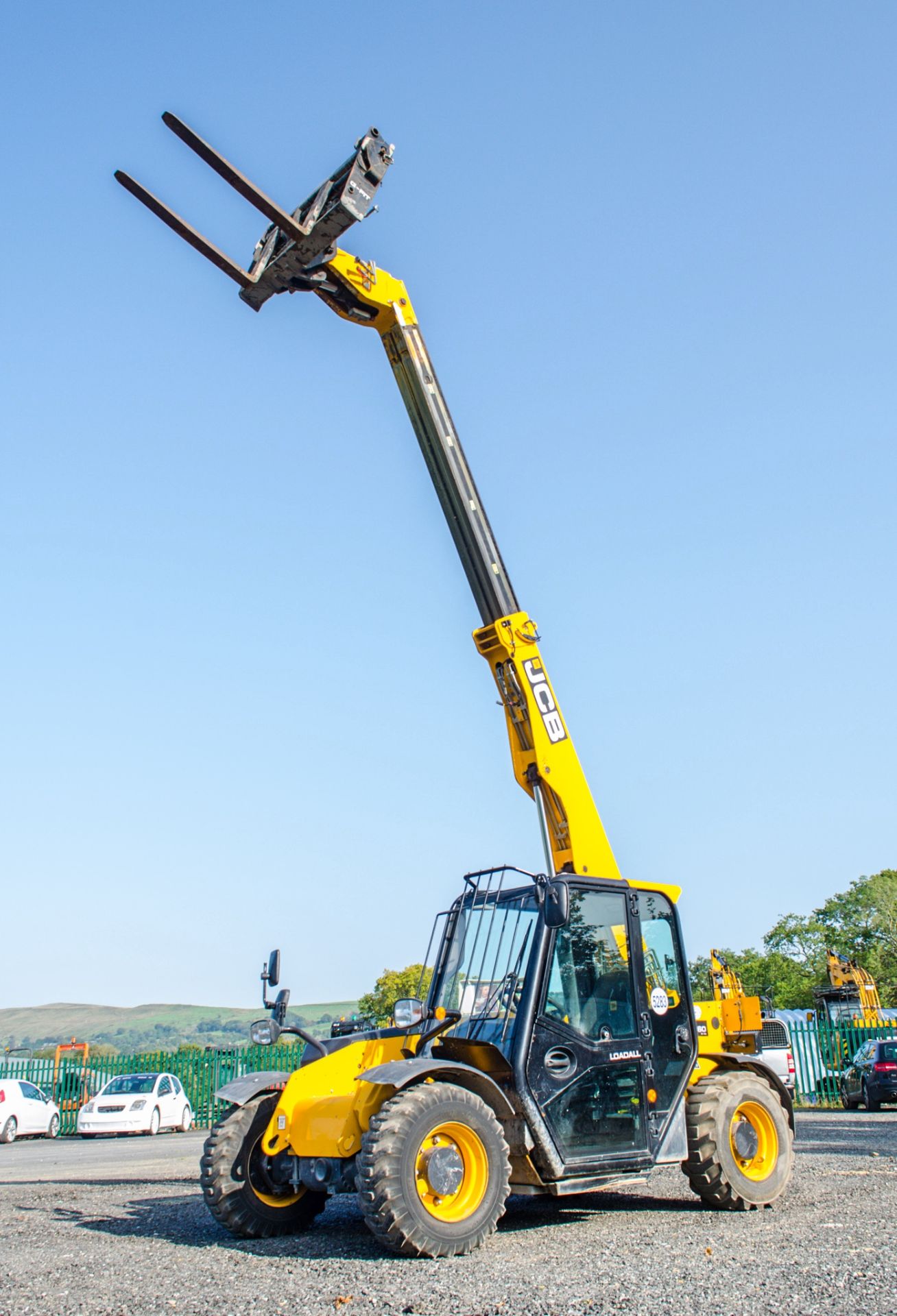 JCB 525-60 6 metre telescopic handler  Registration Number: MT17 UPB Year: 2017 S/N: 2458157 - Image 9 of 22