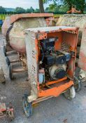 Belle Premier 100XT diesel driven electric start site mixer ** Bonnet dismantled but included with