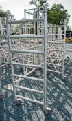 Aluminium folding scaffold tower ** Frame only **