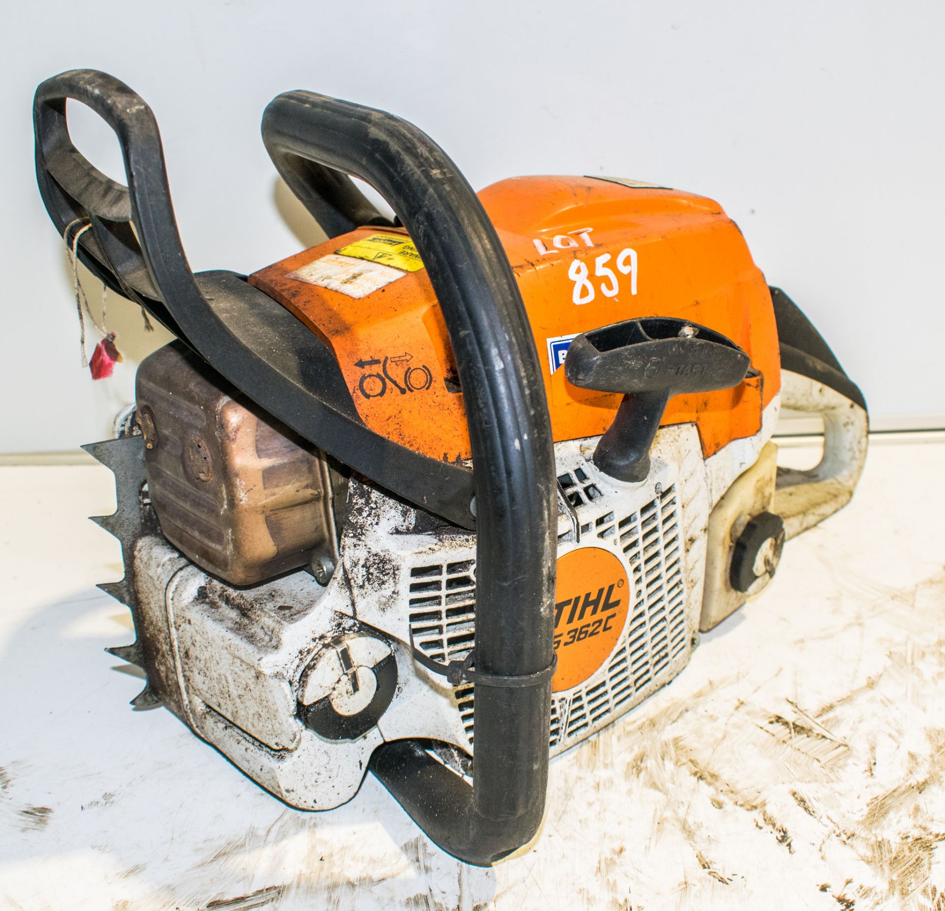 Stihl MS362C petrol driven chainsaw ** Parts missing **