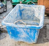 Plastic mortar tub