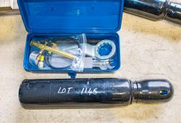 Hirox HDX30 regassing kit c/w canister & carry case