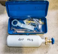 Hirox HDX20 regassing kit c/w canister & carry case