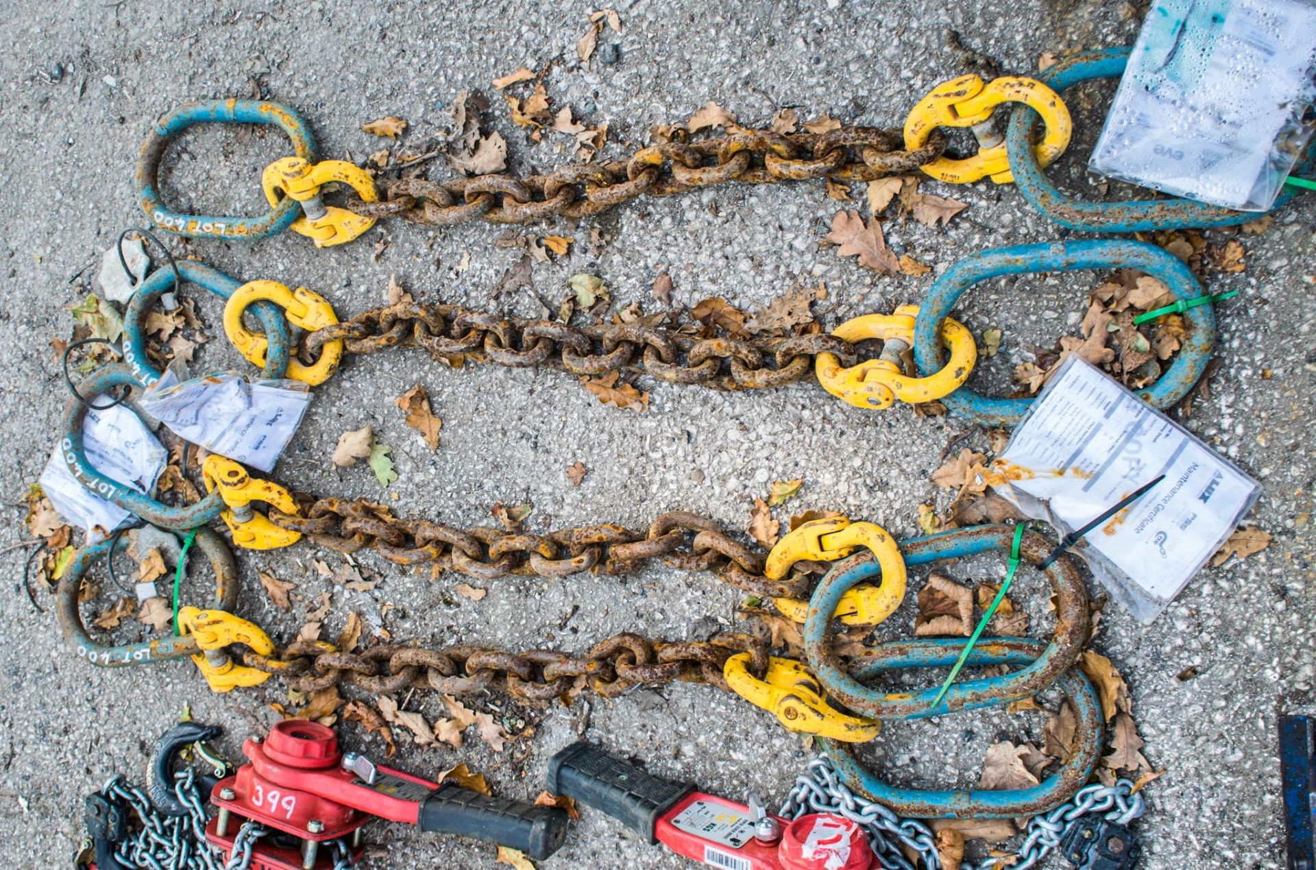 4 - chain lifting slings A97365