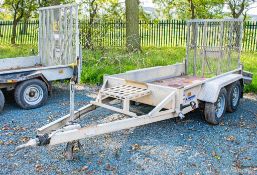 Indespension 8 ft x 4 ft tandem axle plant trailer A767380