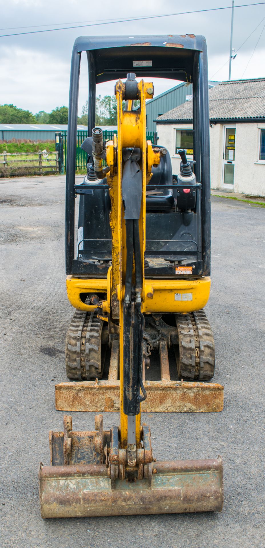 JCB 8014 CTS 1.4 tonne rubber tracked mini excavator  Year: 2014 S/N: 70481 Recorded Hour: 1527 - Image 5 of 17