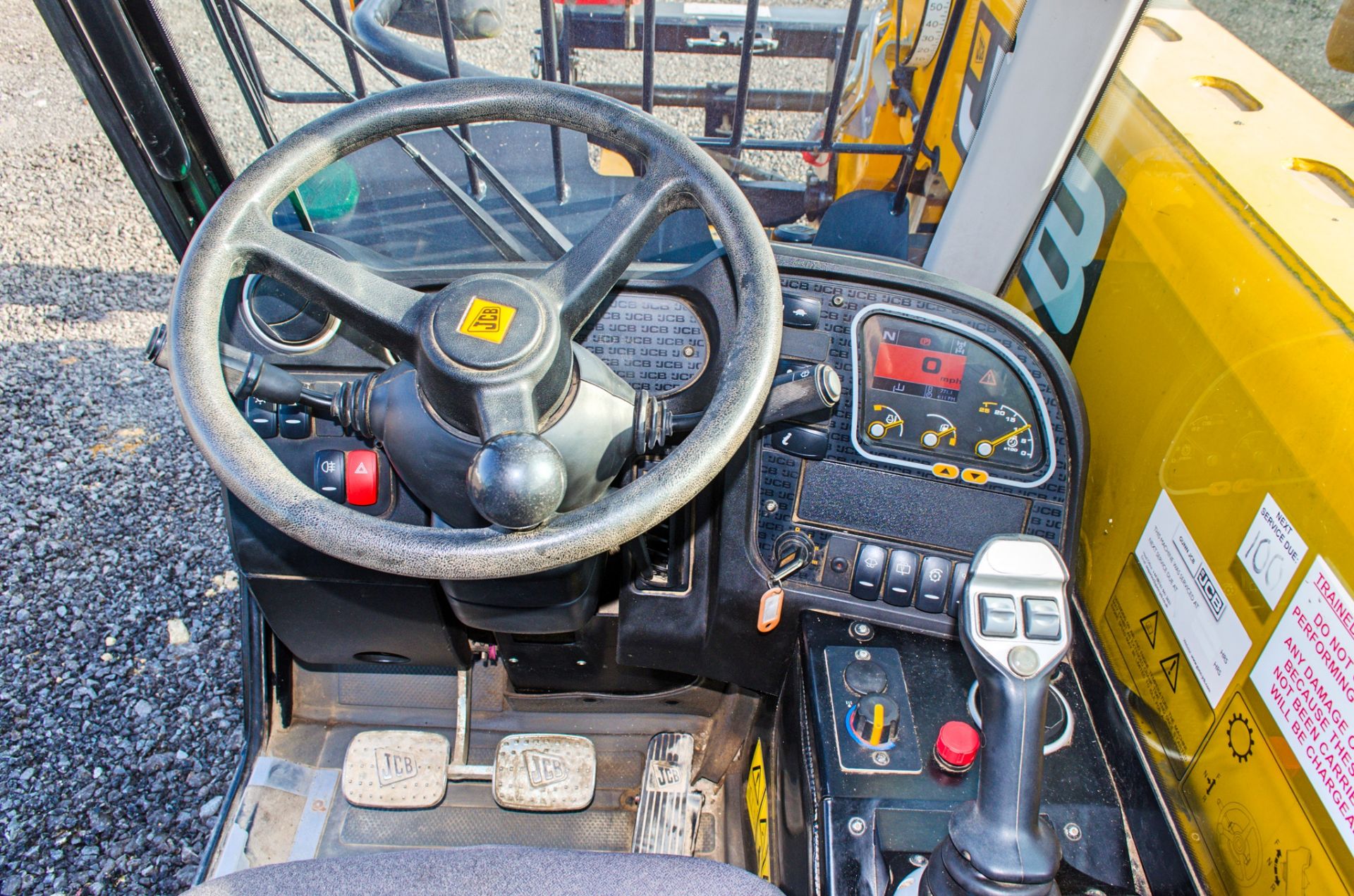 JCB 525-60 6 metre telescopic handler  Registration Number: MT17 UPL Year: 2017 S/N: 2458151 - Image 20 of 22