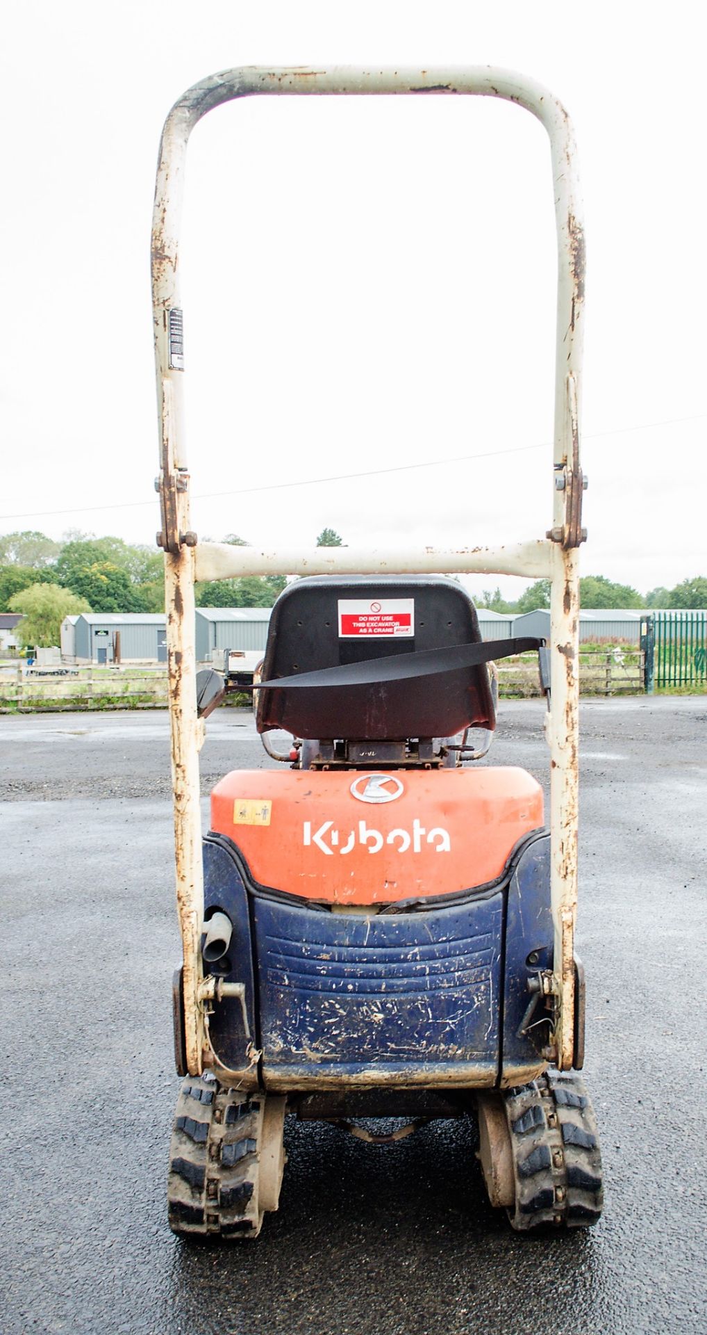 Kubota KX008-3 0.8 tonne rubber tracked micro excavator Year: 2006 S/N: Recorded Hours: 4224 - Image 6 of 17