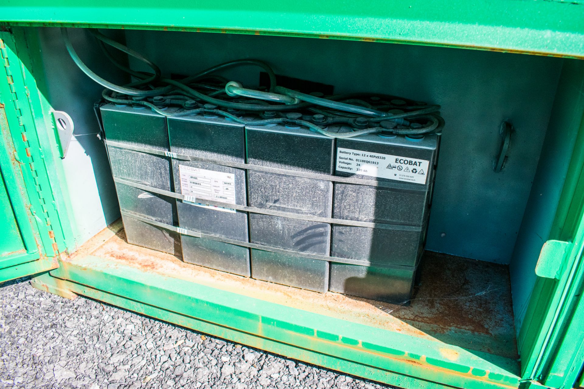 21ft x 9ft steel tool storage site unit Comprising of: Lobby and tool store room  c/w: Electronic - Image 10 of 10