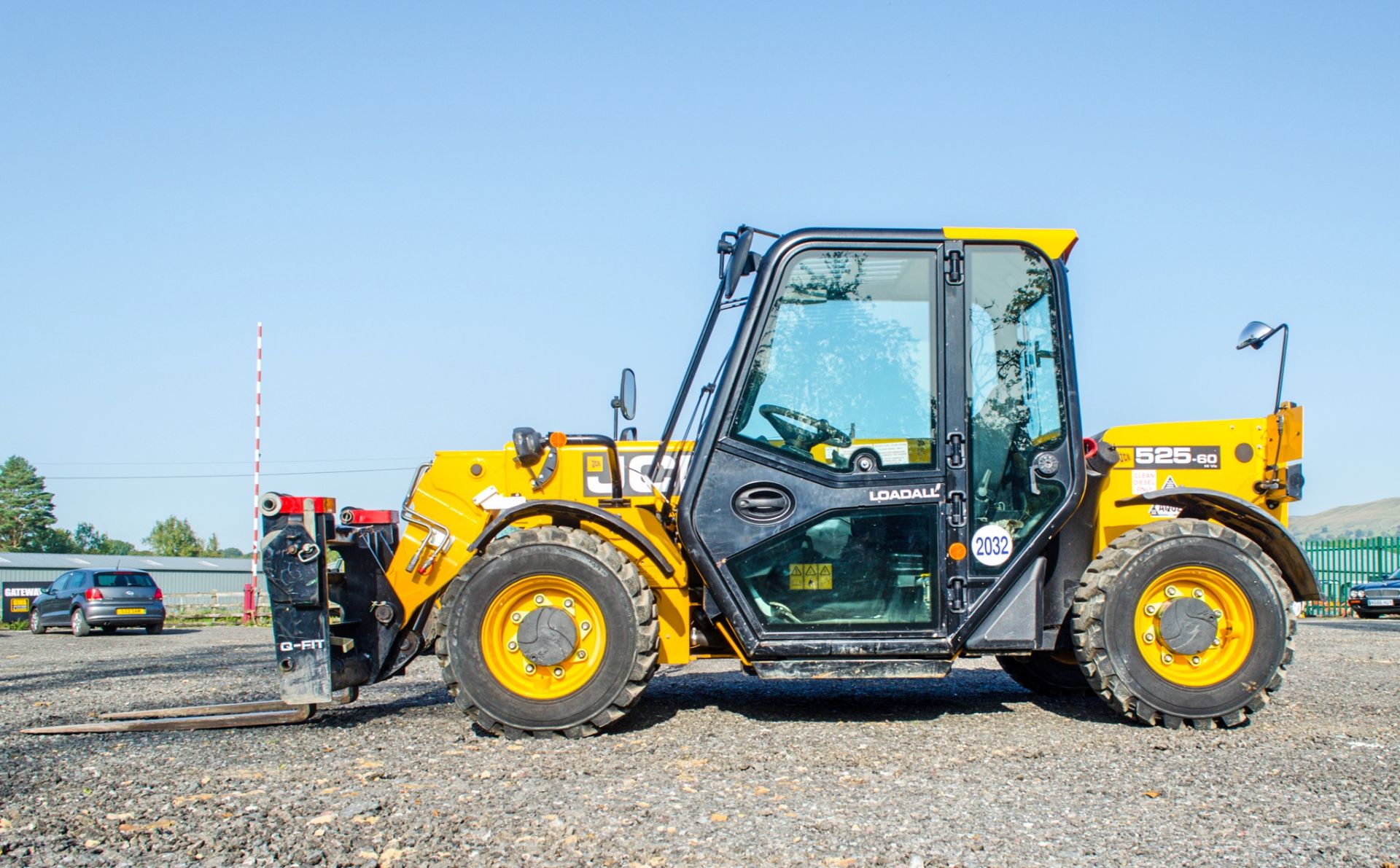 JCB 525-60 6 metre telescopic handler  Registration Number: MT17 UPL Year: 2017 S/N: 2458151 - Image 7 of 22