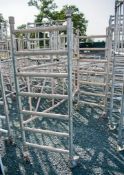 Aluminium folding scaffold tower ** Frame only **