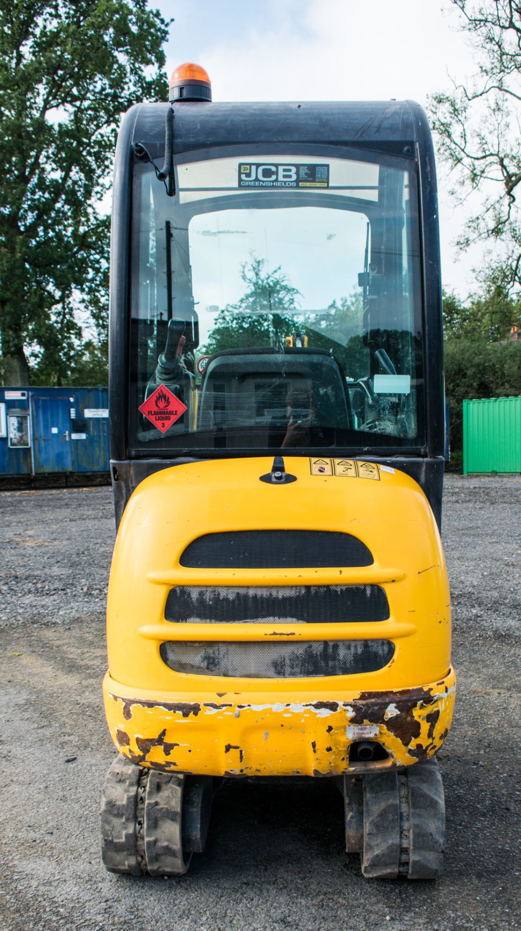 JCB 8016 1.6 tonne rubber tracked mini excavator  Year: 2013 S/N: 2071336 Recorded Hours: 1890 - Image 6 of 18
