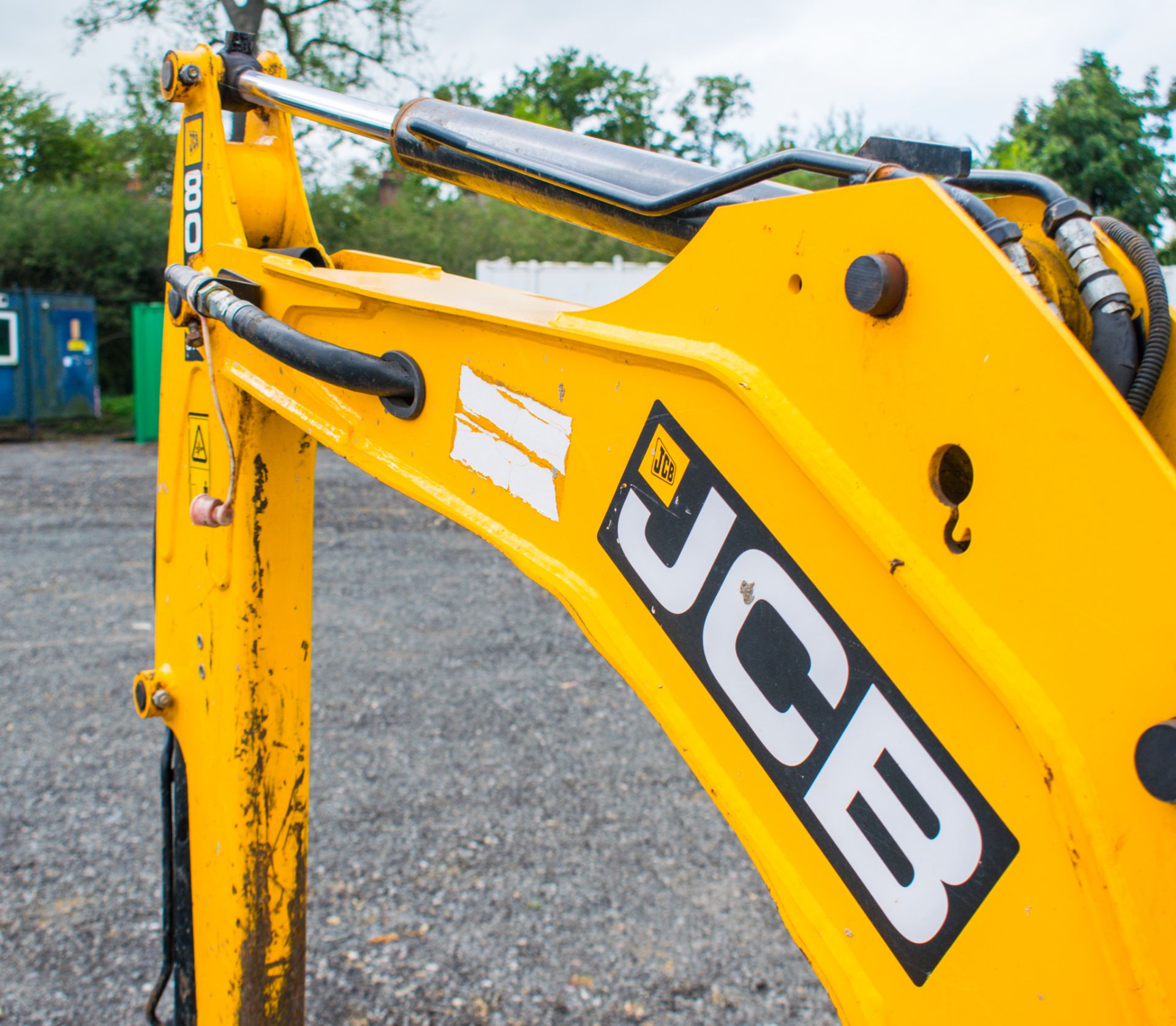 JCB 8014 CTS 1.4 tonne rubber tracked mini excavator  Year: 2014 S/N: 70474 Recorded Hour: 2199 - Image 12 of 19