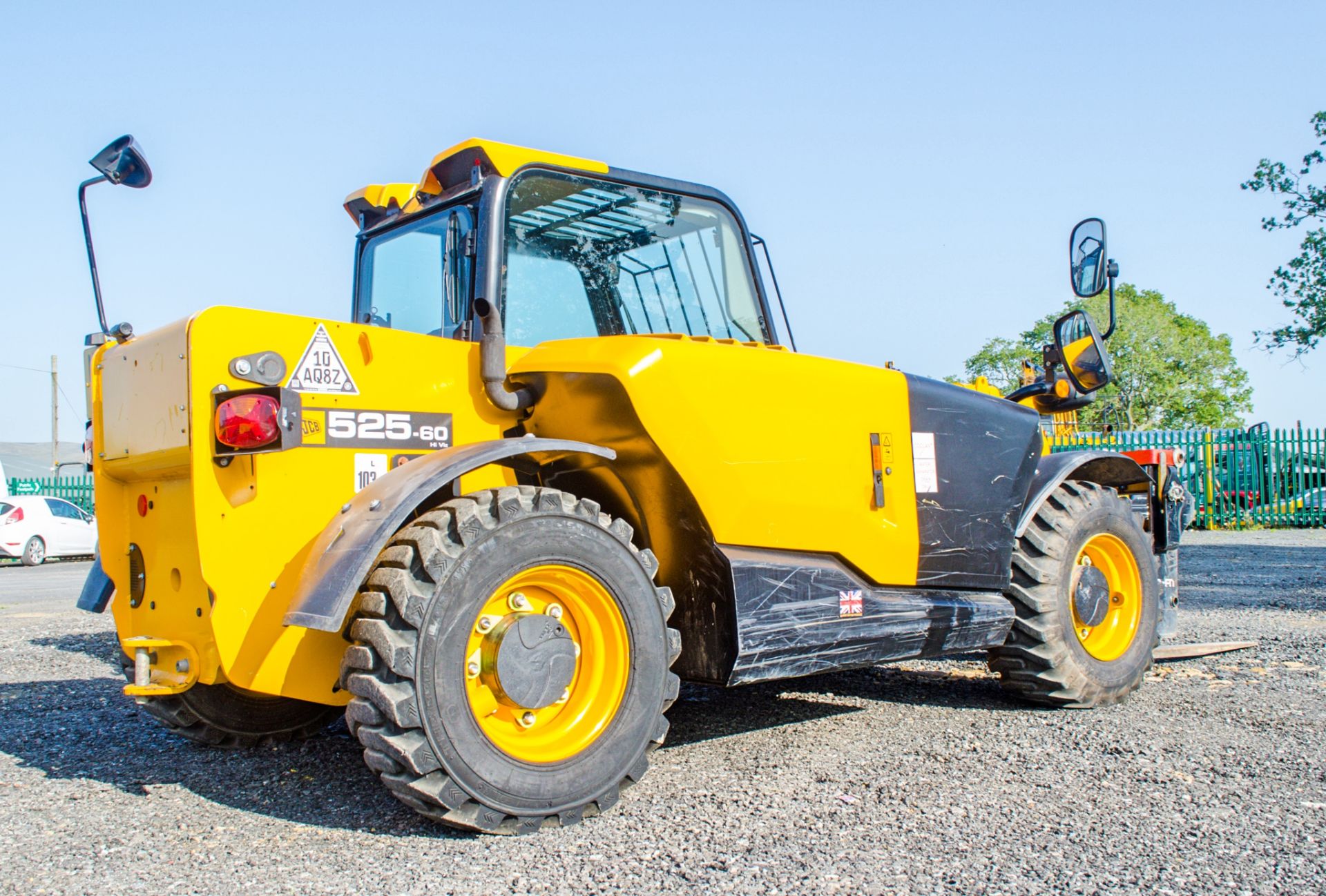 JCB 525-60 6 metre telescopic handler  Registration Number: MT17 UPL Year: 2017 S/N: 2458151 - Bild 4 aus 22