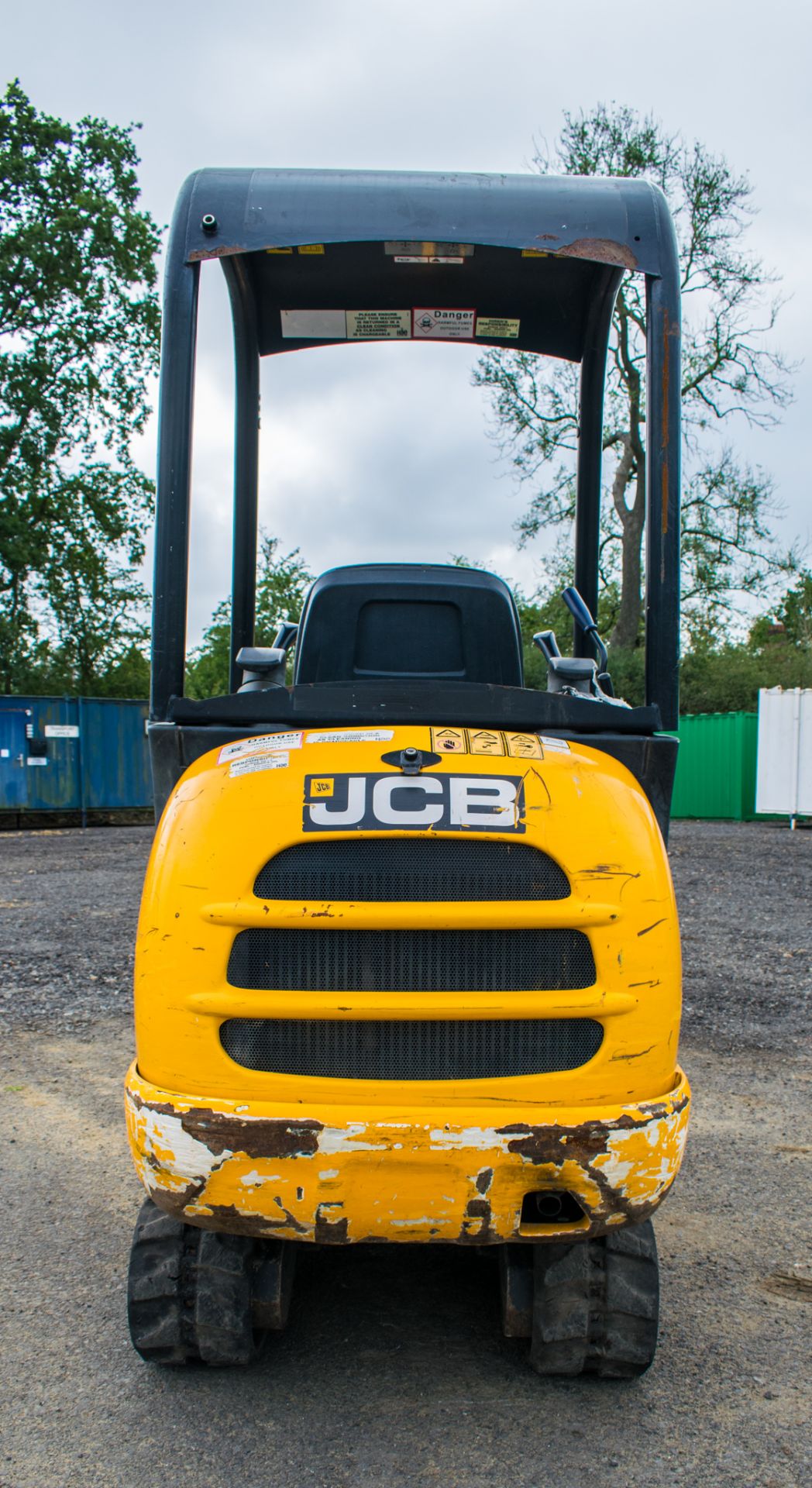 JCB 8014 CTS 1.4 tonne rubber tracked mini excavator  Year: 2014 S/N: 70483 Recorded Hour: 1700 - Image 6 of 18