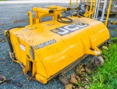 JCB SC240 hydraulic sweeper S/N: 56884 ** Sweeper brush & others parts missing **