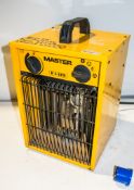 Master 240v fan heater