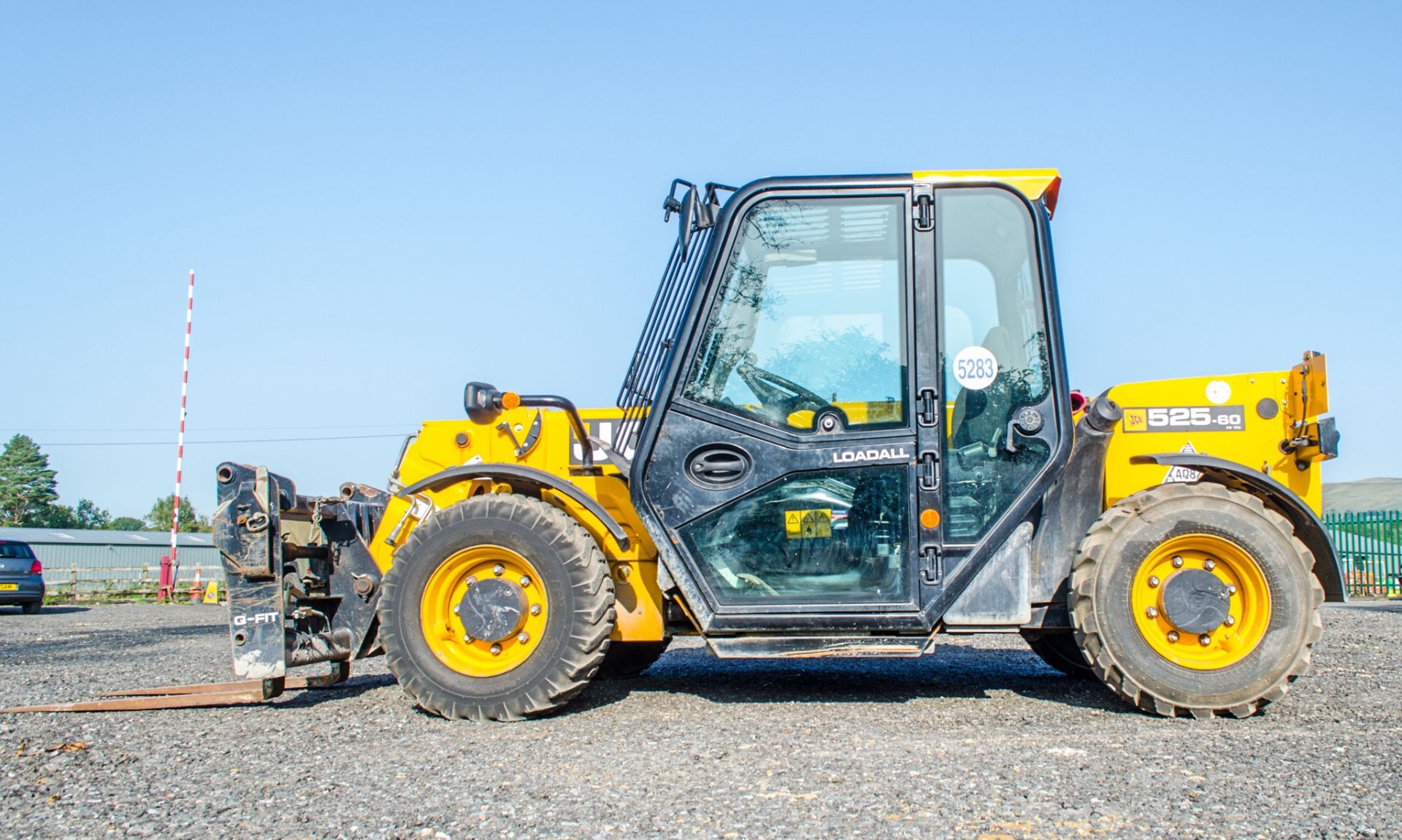 JCB 525-60 6 metre telescopic handler  Registration Number: MT17 UPB Year: 2017 S/N: 2458157 - Image 7 of 22