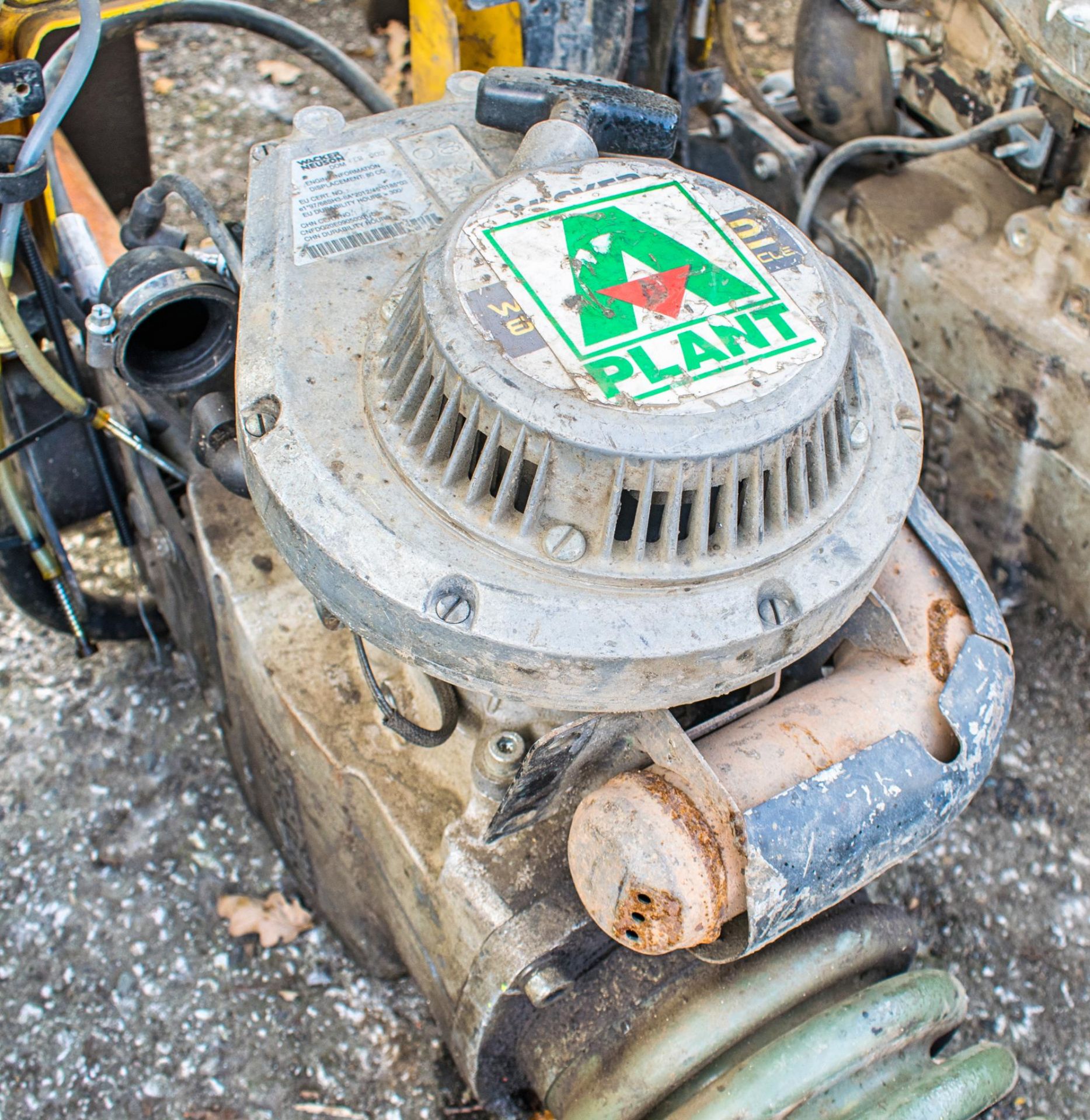 Wacker Neuson BS50-2 petrol driven trench compactor A779959 ** Foot missing ** - Image 2 of 2