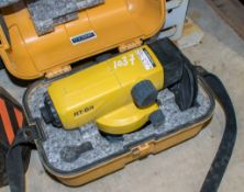 Topcon laser level c/w carry case