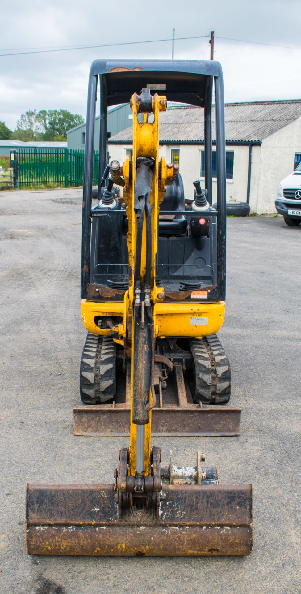 JCB 8014 CTS 1.4 tonne rubber tacked mini excavator  Year: 2014 S/N: 70495 Recorded Hour: 1706 - Image 5 of 17