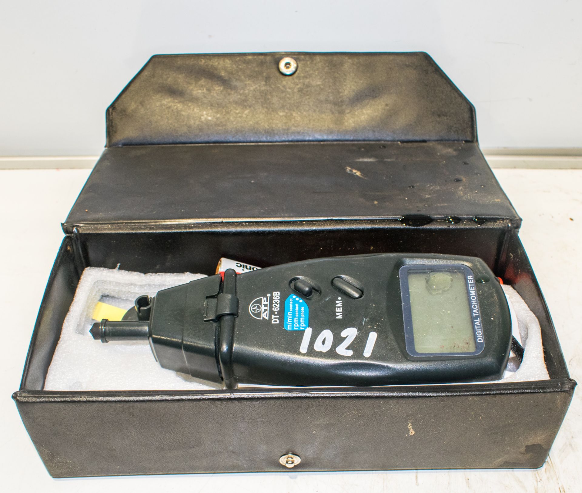 Digital tachometer c/w carry case