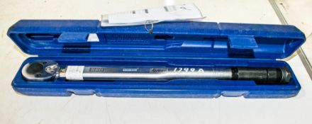 Sealey torque wrench c/w carry case A788621