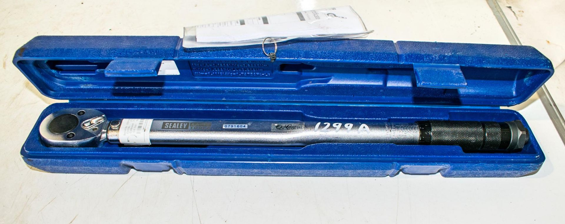 Sealey torque wrench c/w carry case A788621