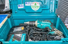 Makita 18v cordless screwgun c/w battery, charger & carry case A768812