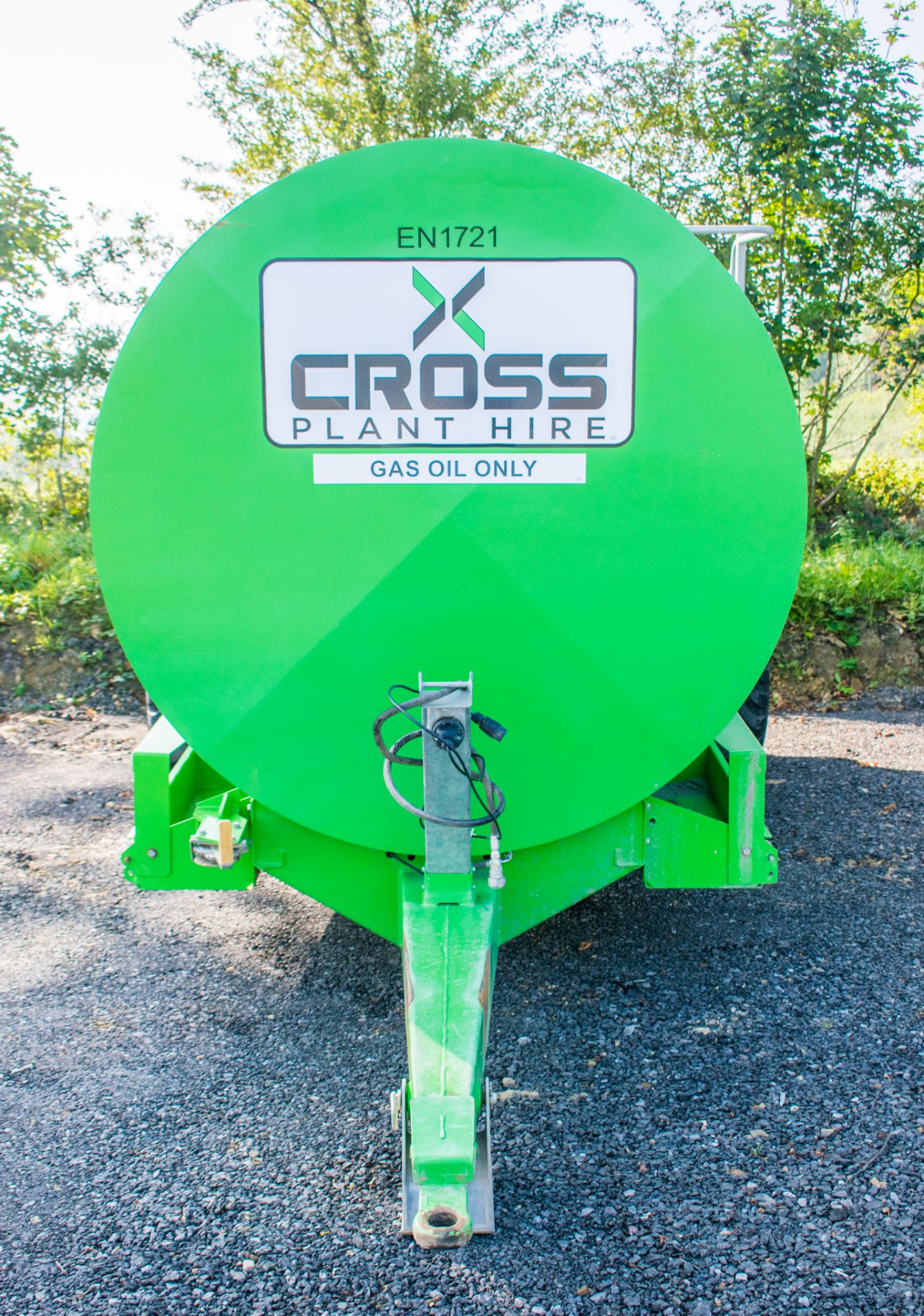 Cross Plant 9000 litre bunded fuel bowser Year: 2018 S/N: 26843 c/w: petrol driven pump , delivery - Image 6 of 10